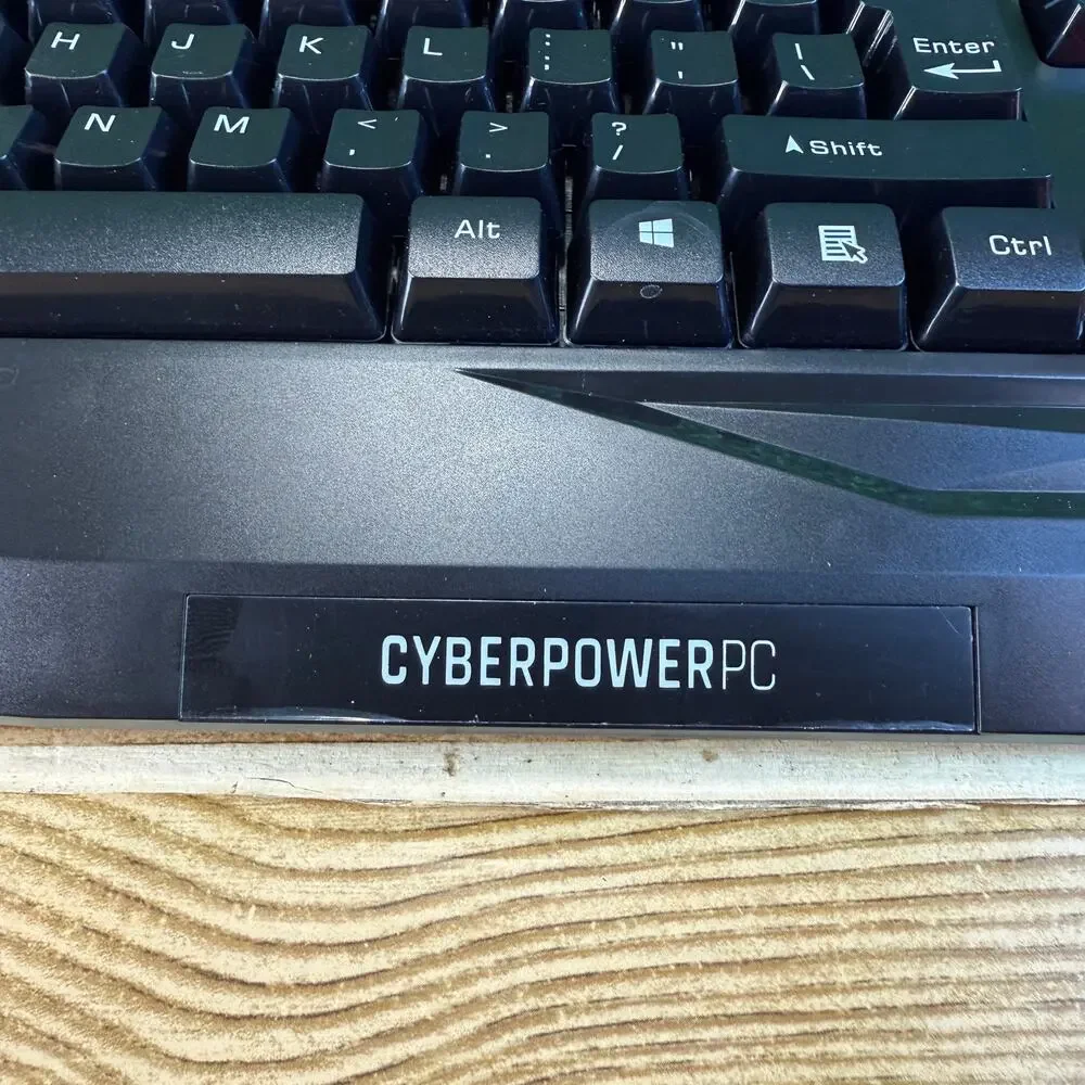 NIB Multimedia Gaming Key Board CyberpowerPc Quick Access Multimedia Keys